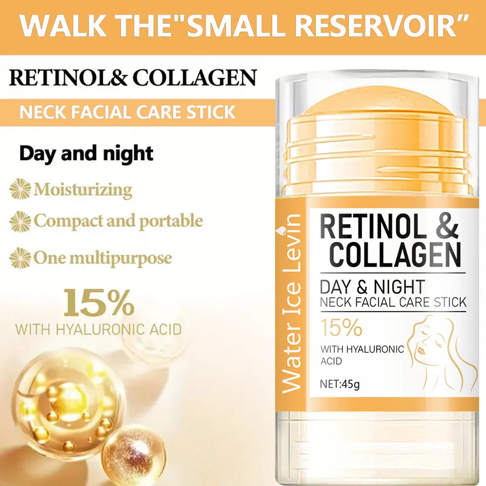 Retinol Collagen Neck Cream Stick – Hydrating Day & Night