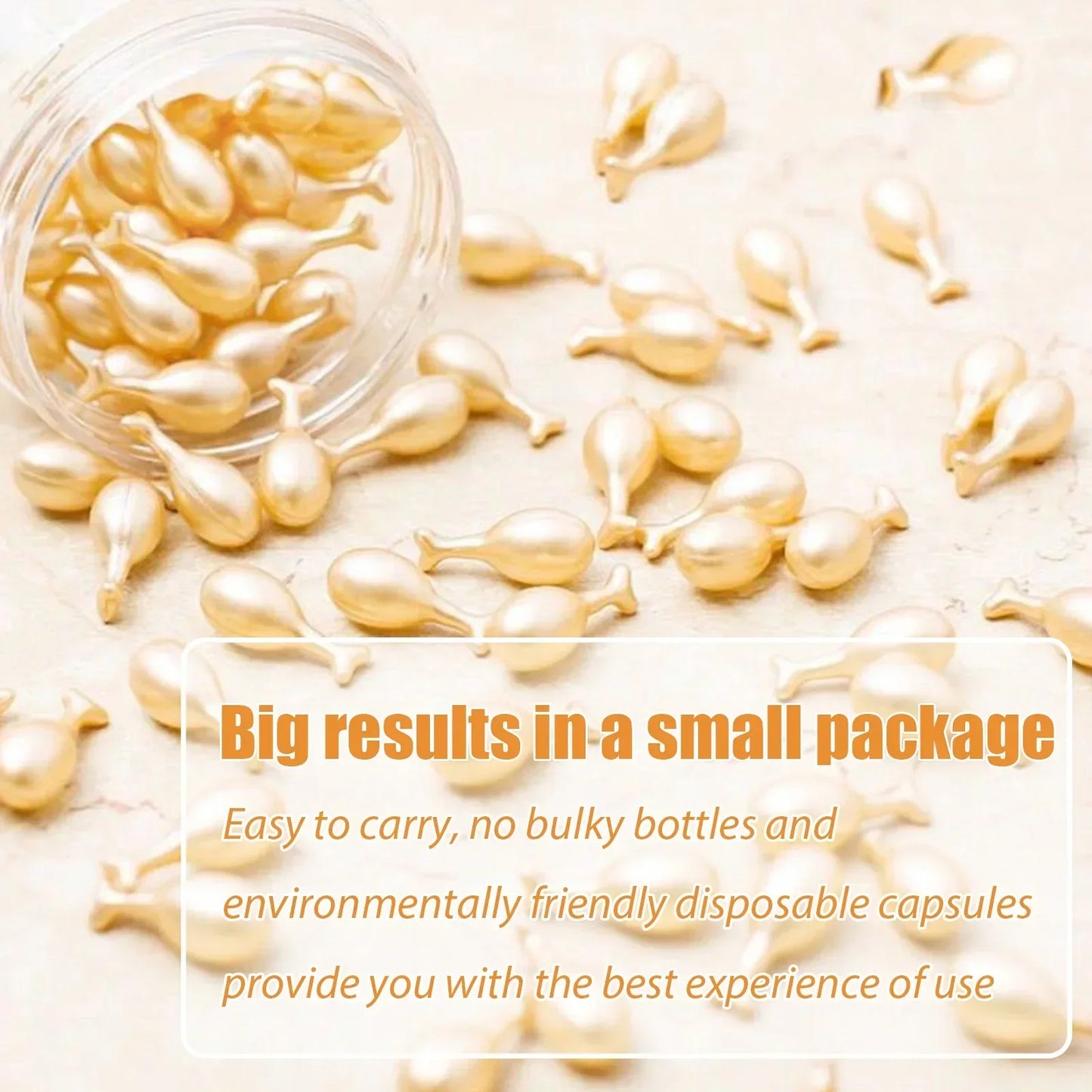 Collagen Face Serum Capsules With Hyaluronic Acid