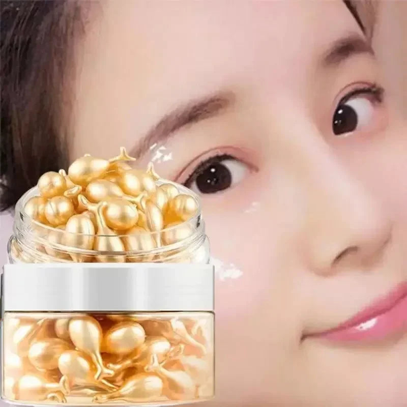Collagen Face Serum Capsules With Hyaluronic Acid
