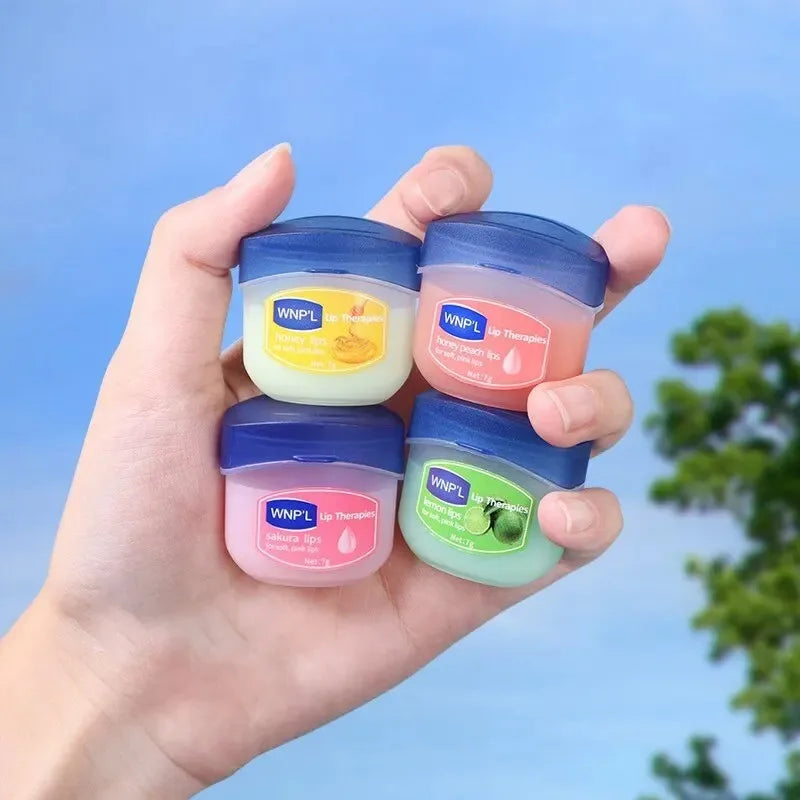 Natural Moisturizing Lip Balm Set for Dry, Cracked Lips